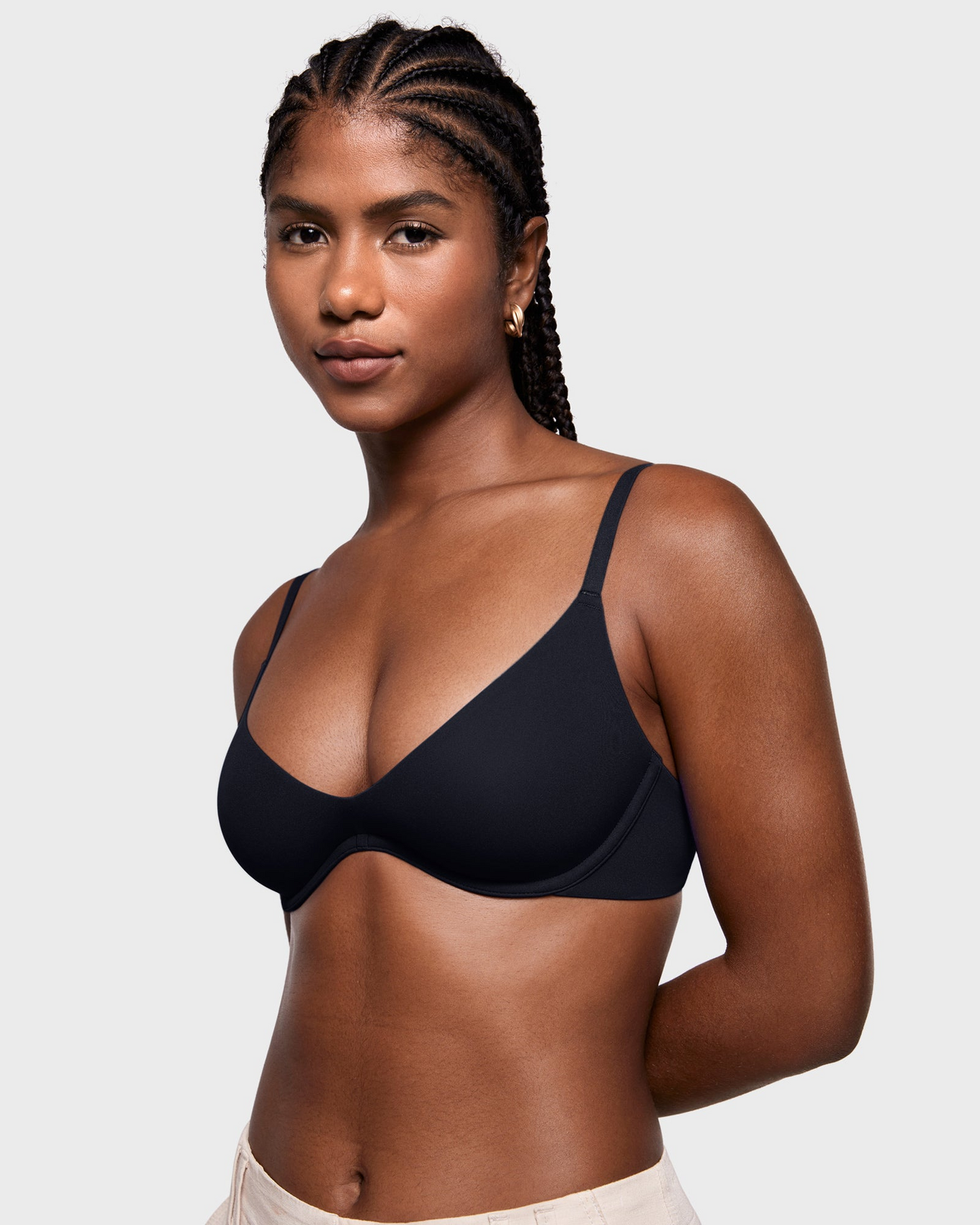 Unlined Underwire Sexy Demi Balconette Bras