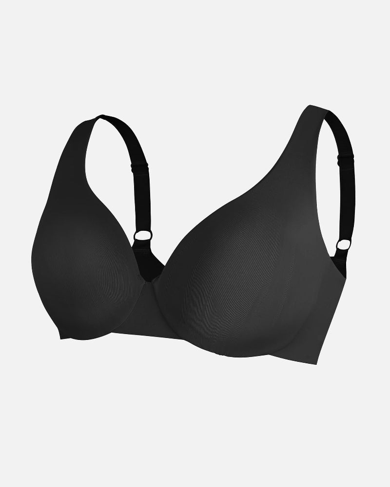 Underwire Adjustable Deep V-neck Bra