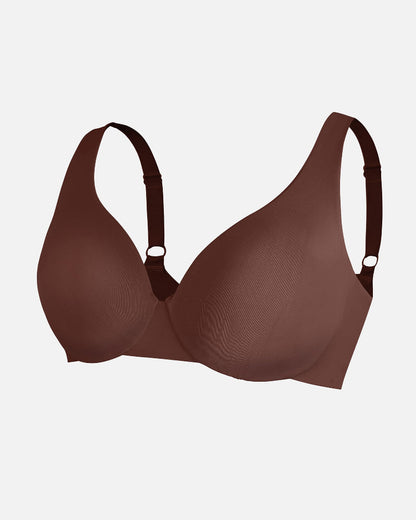 Underwire Adjustable Deep V-neck Bra