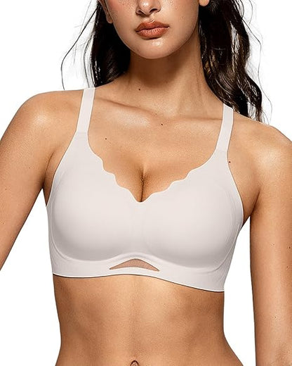 Women's Sheer Mesh Seamless Bra