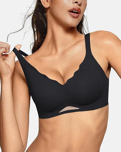 Women's Sheer Mesh Seamless Bra