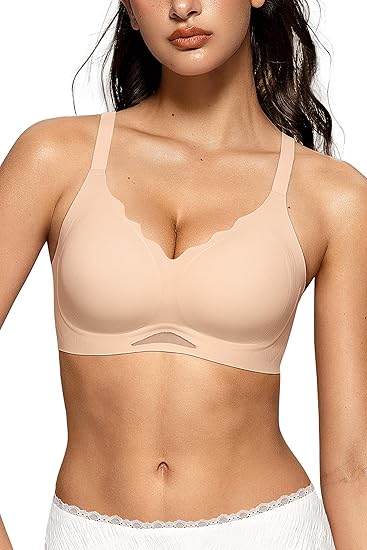 Women's Sheer Mesh Seamless Bra