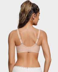 Women's Sheer Mesh Seamless Bra