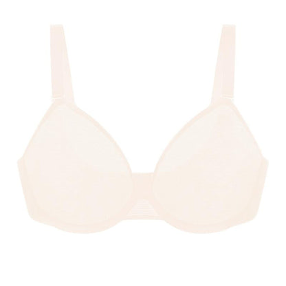 Zebra Wild Unlined Blue Underwire Mesh Bra Set