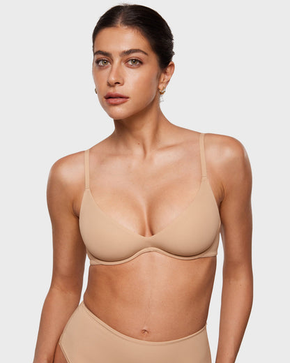 Unlined Underwire Sexy Demi Balconette Bras