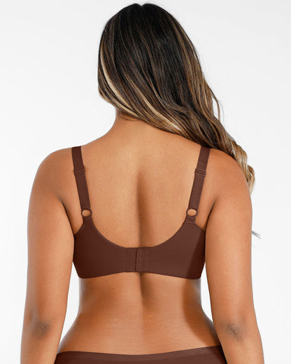 Underwire Adjustable Deep V-neck Bra