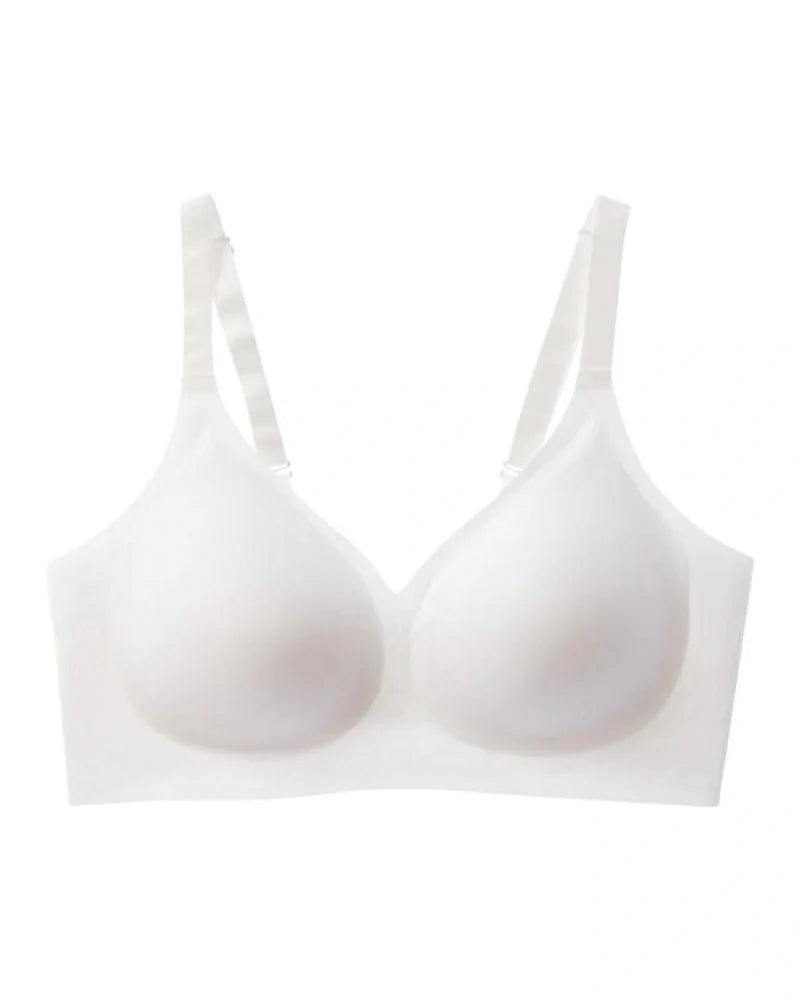 Jelly Wireless Women Comfortable Push Up Bra